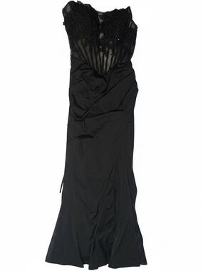 shayla strapless corset lace formal dress Windsor Shayla Strapless Corset Lace Formal Dress